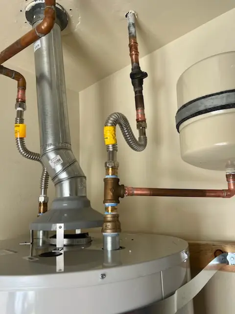 Water heater installation and plumbing repair in Allendale